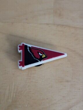 10 for $10 Jibbitz Croc Charms - NFL Football Arizona Cardinals Pennant Flag